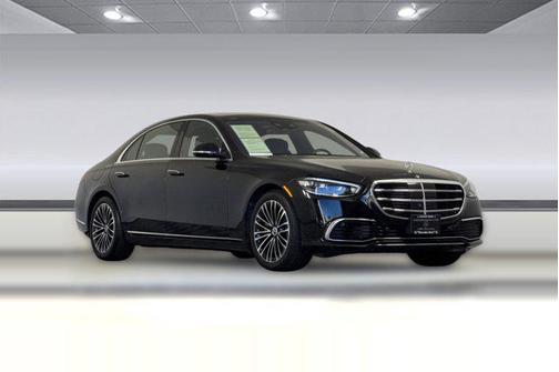Black 2024 Mercedes-Benz S-Class 4MATIC