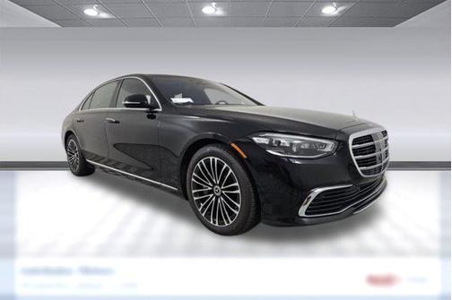 Black 2024 Mercedes-Benz S-Class 4MATIC