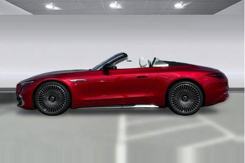 MANUFAKTUR garnet red metallic (Red Ambiance) 2026 Mercedes-Benz Maybach SL 680 Monogram Series 4MATIC