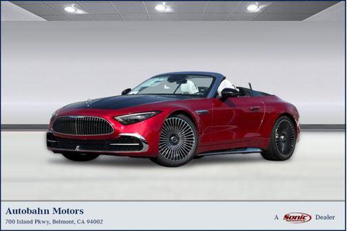 MANUFAKTUR garnet red metallic (Red Ambiance) 2026 Mercedes-Benz Maybach SL 680 Monogram Series 4MATIC