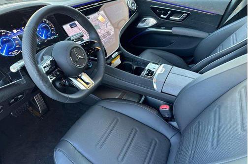 Obsidian Black Metallic 2025 Mercedes-Benz AMG EQS 4MATIC