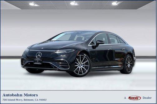 Obsidian Black Metallic 2023 Mercedes-Benz EQS 450 4MATIC