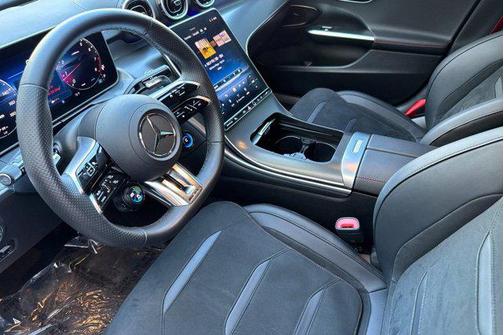 Black 2025 Mercedes-Benz AMG C 43 4MATIC