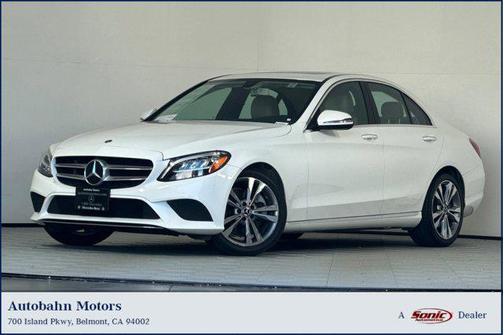 Polar White 2019 Mercedes-Benz C-Class C 300