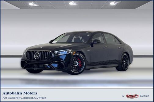 Obsidian Black Metallic 2025 Mercedes-Benz AMG S 63 E 4MATIC