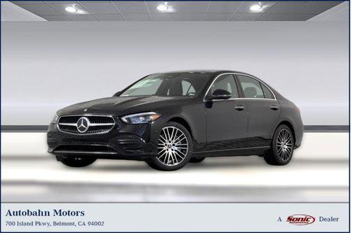 Black 2026 Mercedes-Benz C-Class C 300 4MATIC