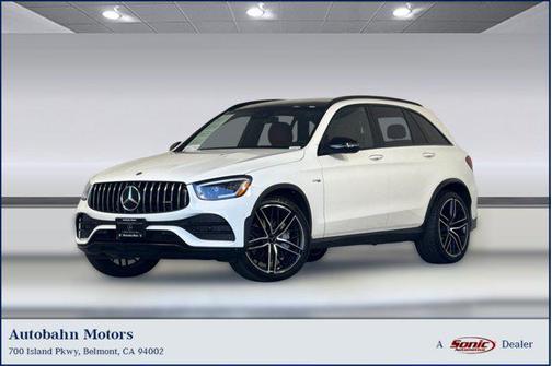 Polar White 2022 Mercedes-Benz AMG GLC 43 4MATIC