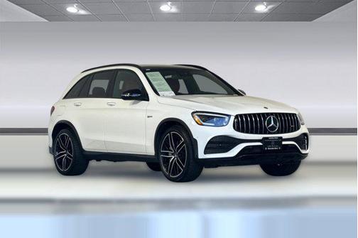Polar White 2022 Mercedes-Benz AMG GLC 43 4MATIC