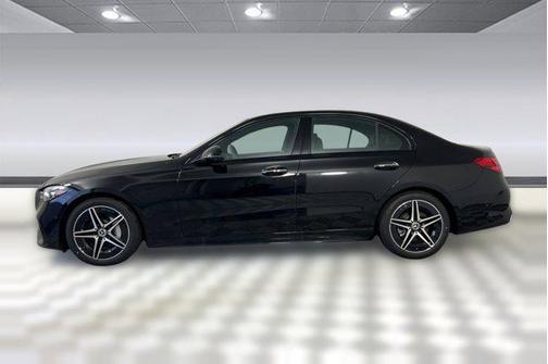 Black 2025 Mercedes-Benz C-Class C 300 4MATIC