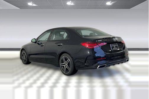 Black 2025 Mercedes-Benz C-Class C 300 4MATIC