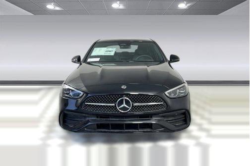 Black 2025 Mercedes-Benz C-Class C 300 4MATIC