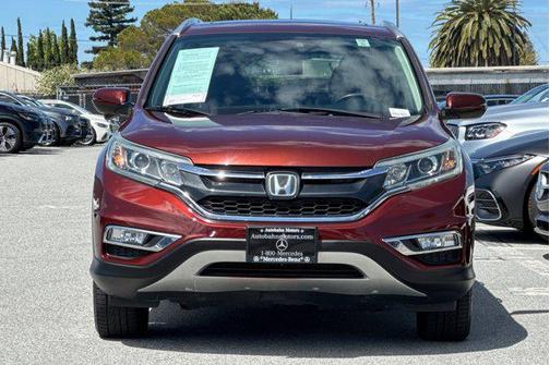 Maroon 2015 Honda CR-V Touring