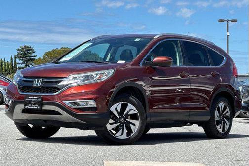 Maroon 2015 Honda CR-V Touring