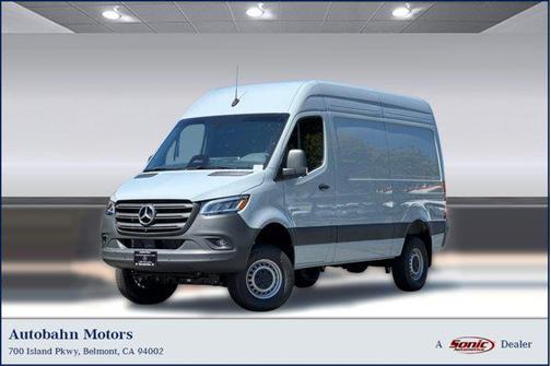 Silver Gray 2026 Mercedes-Benz Sprinter 2500 Standard Roof