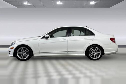 Polar White 2014 Mercedes-Benz C-Class C 250 Sport