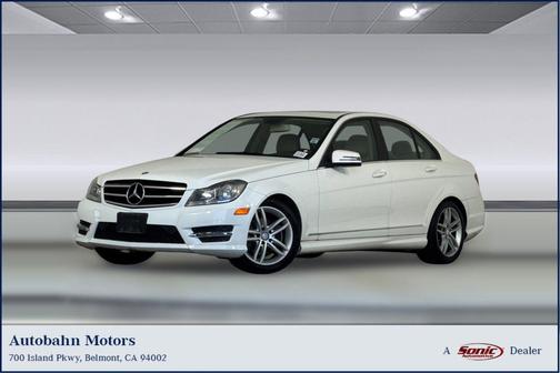 Polar White 2014 Mercedes-Benz C-Class C 250 Sport