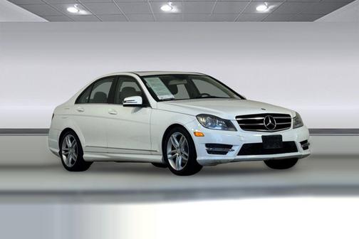Polar White 2014 Mercedes-Benz C-Class C 250 Sport