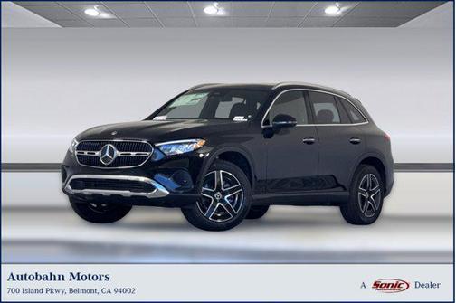 Black 2026 Mercedes-Benz GLC 300 4MATIC