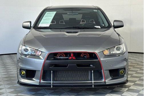 Mercury Gray Pearl 2013 Mitsubishi Lancer Evolution MR