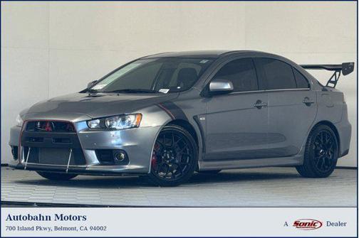 Mercury Gray Pearl 2013 Mitsubishi Lancer Evolution MR