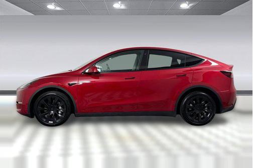 Red Multi-Coat 2023 Tesla Model Y Long Range Dual Motor All-Wheel Drive