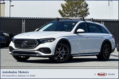 Polar White 2025 Mercedes-Benz E-Class E 450 4MATIC All-Terrain