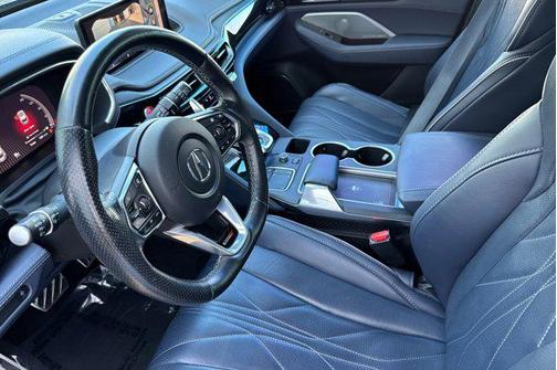 Liquid Carbon Metallic 2023 Acura MDX Type S w/Advance Package
