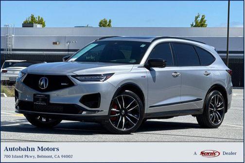 Liquid Carbon Metallic 2023 Acura MDX Type S w/Advance Package