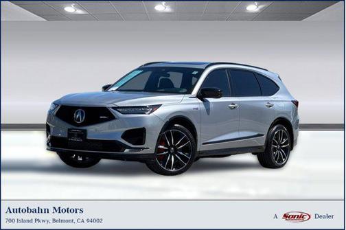 Liquid Carbon Metallic 2023 Acura MDX Type S w/Advance Package