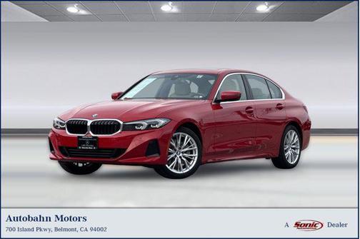 Melbourne Red Metallic 2024 BMW 330 330i