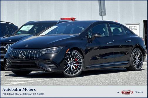 Obsidian Black Metallic 2023 Mercedes-Benz AMG EQE 4MATIC+