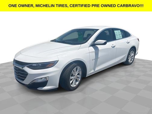 Summit White 2022 Chevrolet Malibu LT