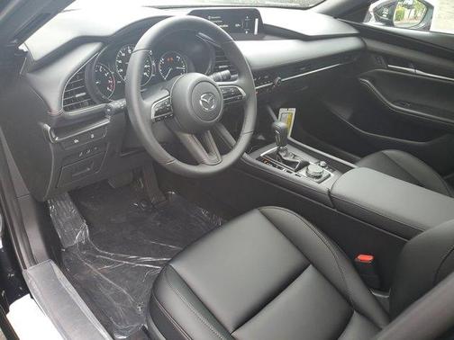 Jet Black Mica 2026 Mazda Mazda3 FWD w/Preferred Package