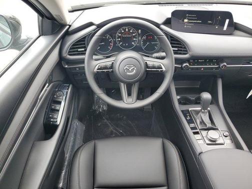 Jet Black Mica 2026 Mazda Mazda3 FWD w/Preferred Package