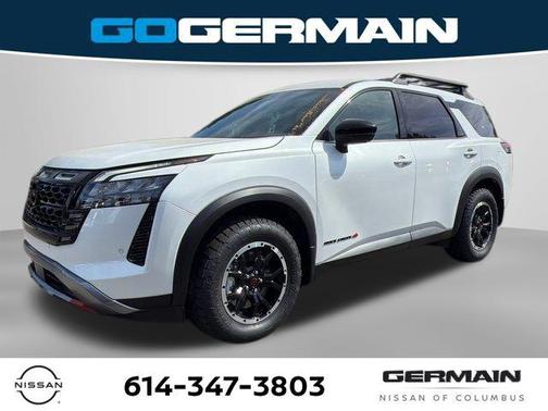 Everest White Pearl Tricoat 2026 Nissan Pathfinder Rock Creek