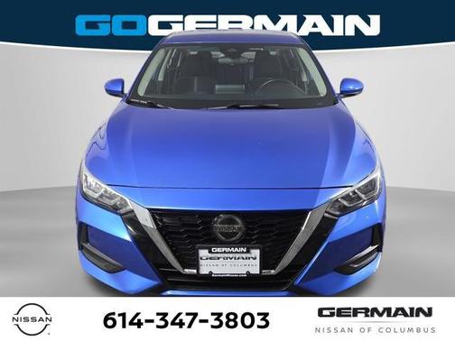 Electric Blue Metallic 2020 Nissan Sentra SV