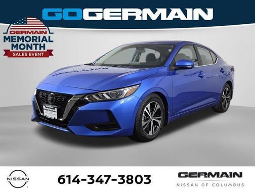 Electric Blue Metallic 2020 Nissan Sentra SV