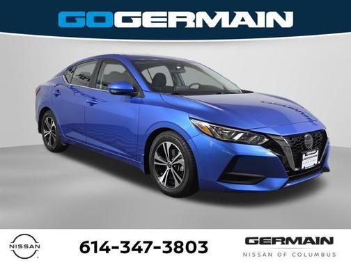 Electric Blue Metallic 2020 Nissan Sentra SV