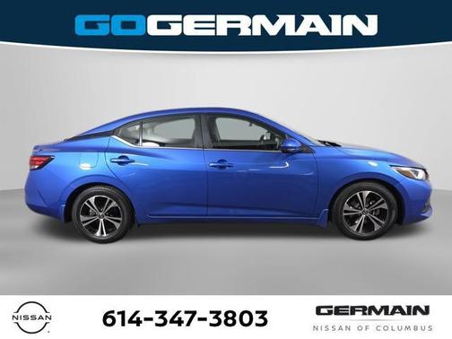 Electric Blue Metallic 2020 Nissan Sentra SV