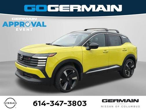 Yuzu Yellow/Super Black 2026 Nissan Kicks SR