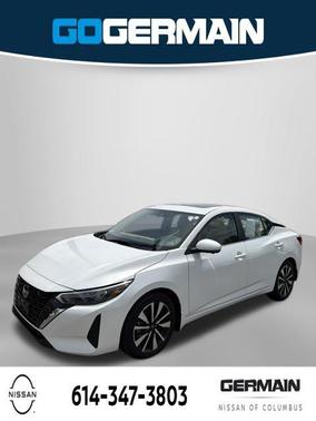 Aspen White Tricoat 2024 Nissan Sentra SV