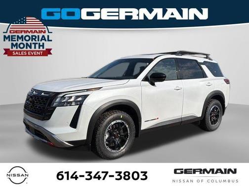 Everest White Pearl Tricoat 2026 Nissan Pathfinder Rock Creek