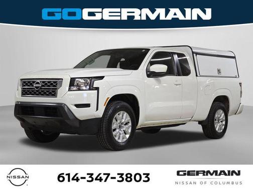 Glacier White 2022 Nissan Frontier SV