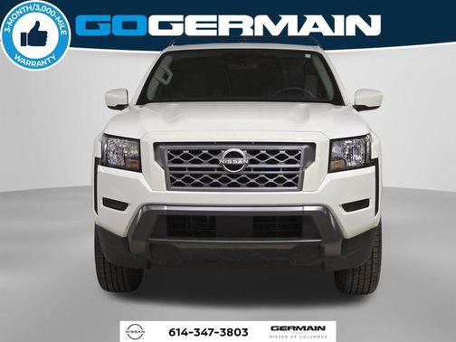 Glacier White 2022 Nissan Frontier SV