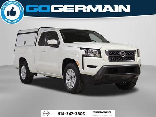 Glacier White 2022 Nissan Frontier SV