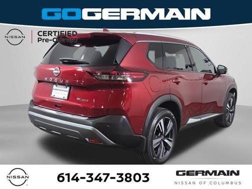 Scarlet Ember Tintcoat 2023 Nissan Rogue SL