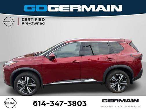 Scarlet Ember Tintcoat 2023 Nissan Rogue SL