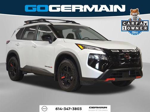 Everest White Pearl 2025 Nissan Rogue Rock Creek