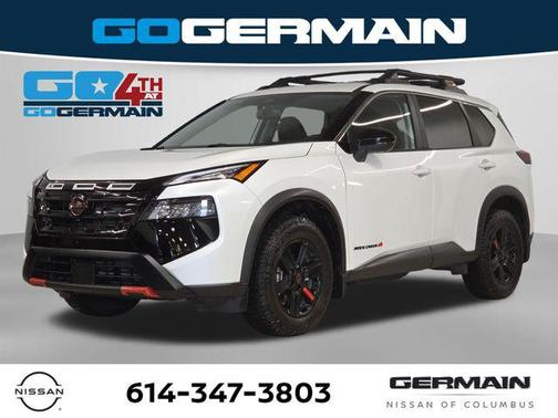Everest White Pearl 2025 Nissan Rogue Rock Creek
