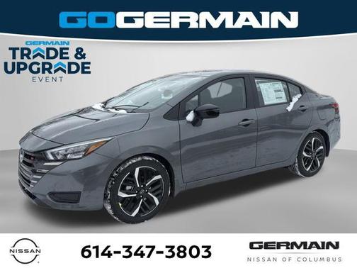 Gun Metallic 2025 Nissan Versa 1.6 S